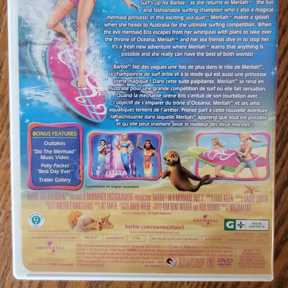 Barbie a Mermaids Tale 2 DVD - Picture 4 of 4